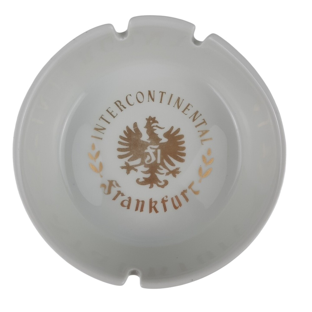 Intercontinental Frankfurt Deutschland Schonwald Germany Hotel Ashtray